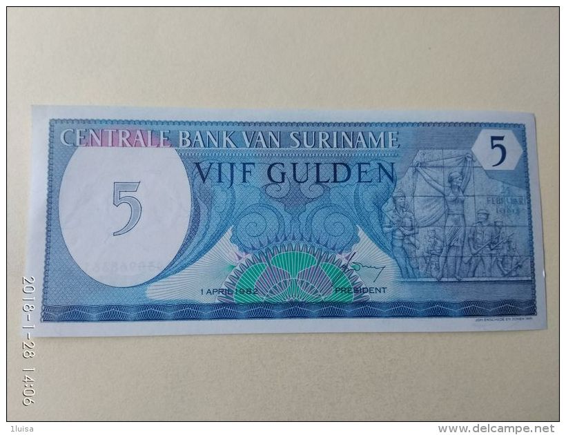 5 Gulden 1982 - Suriname