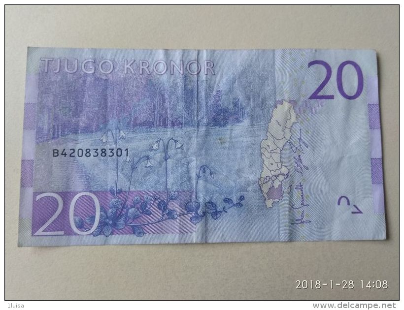 20 Kronor 2015 - Schweden