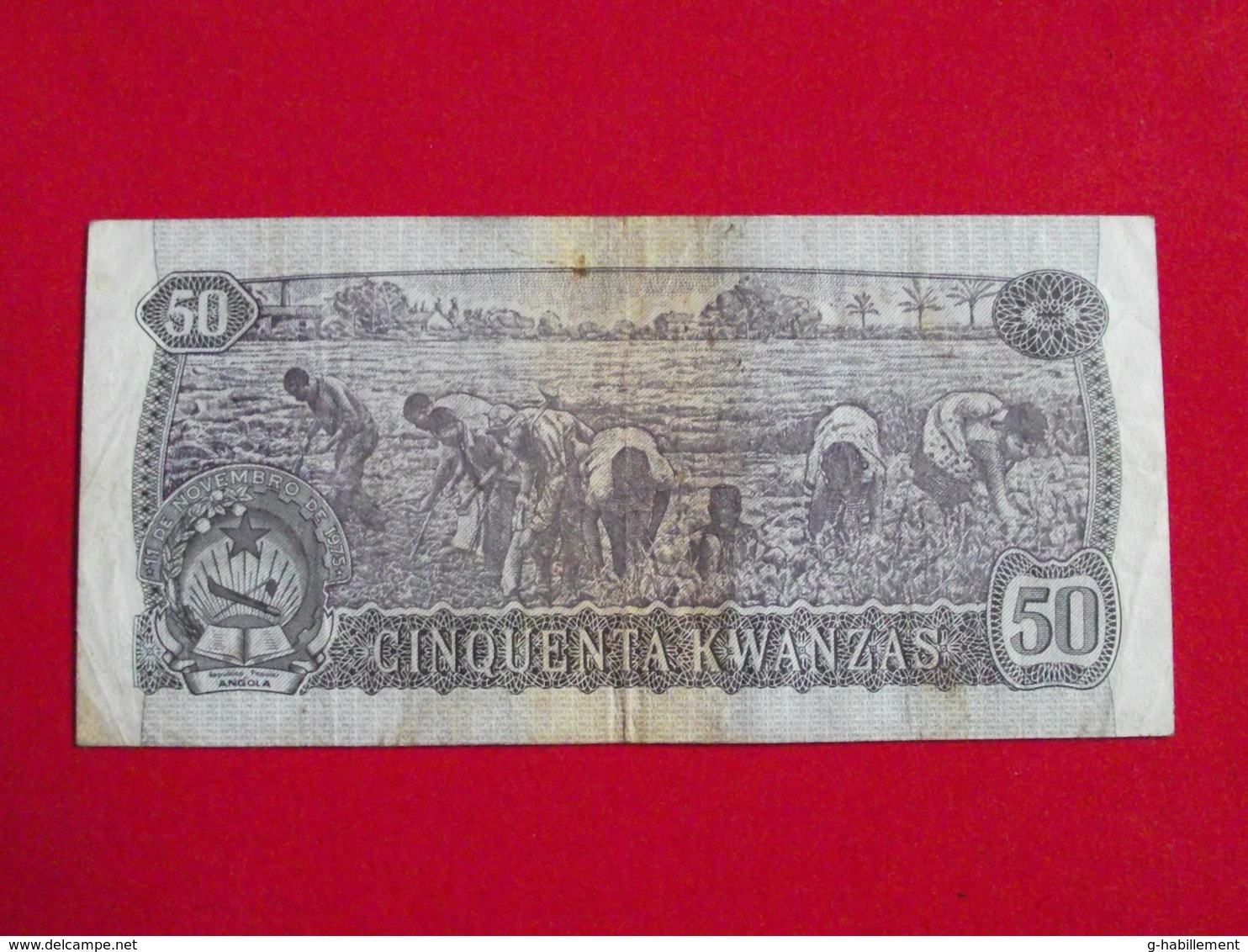 Angola - 50 Cinquenta Kwanzas 1976 Pick 110 TTB / VF ! (CLN34 ) - Angola