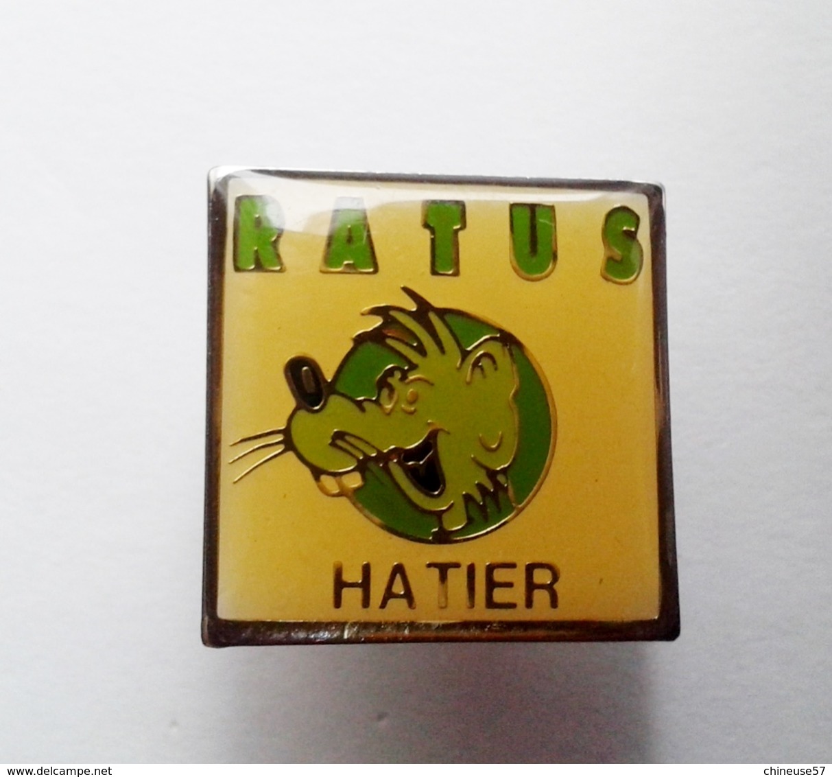 Pin's Ratus Hatier - Animaux