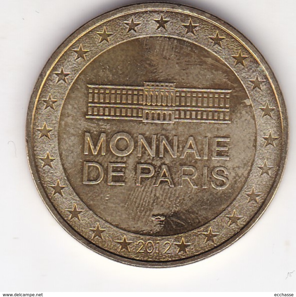 Jeton Médaille Monnaie De Paris MDP Paris Vedettes Du Pont Neuf 2012 - 2012