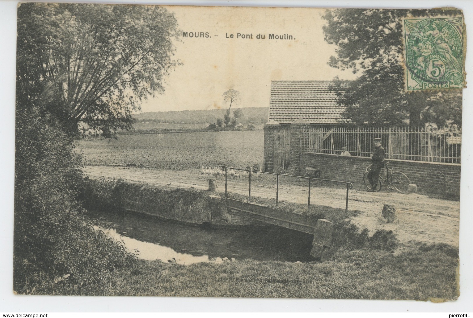 MOURS - Le Pont Du Moulin - Mours