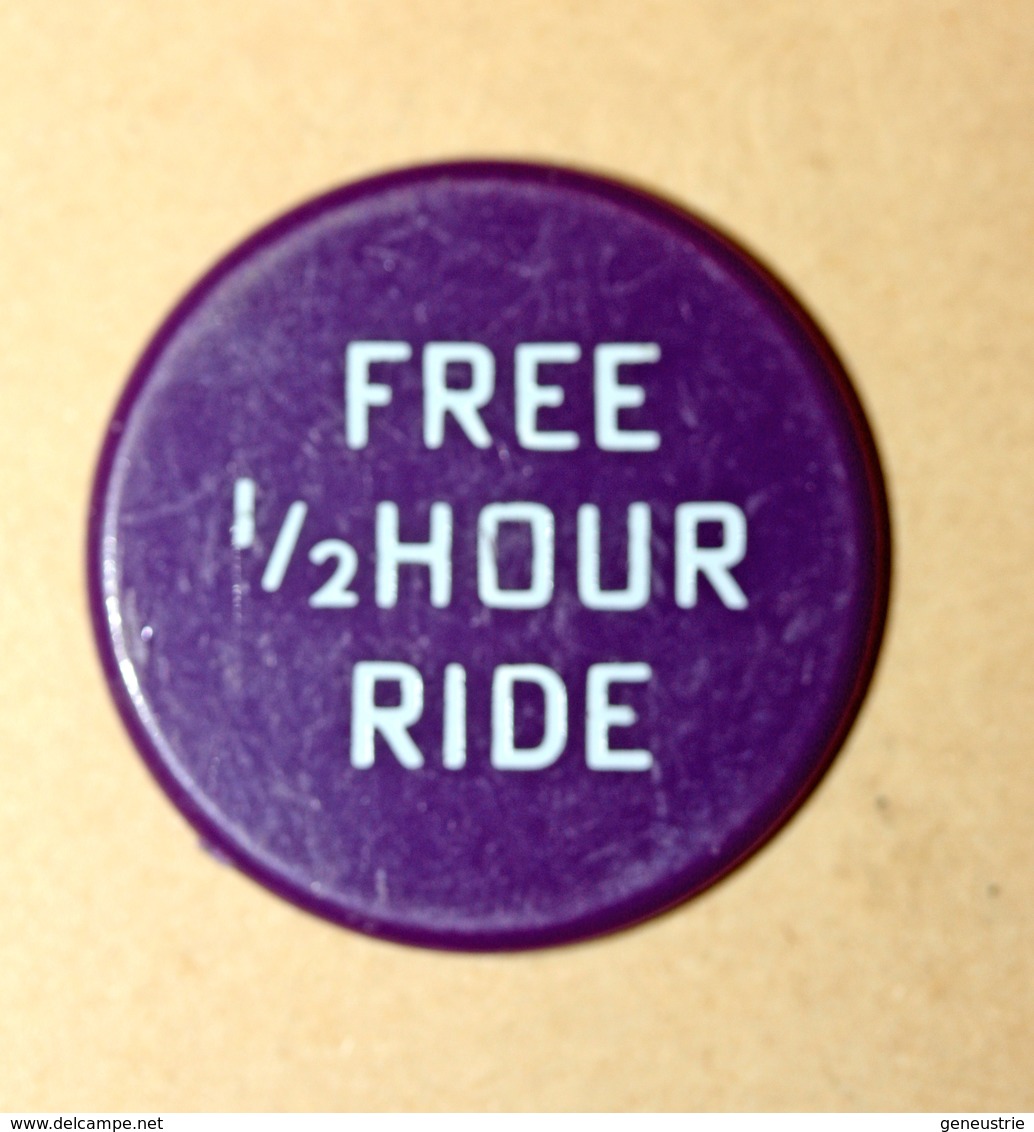 Jeton De Loueur De Quad Ou Moto "Free 1/2 Hour Ride / Mikes ATV Rentals" Wisconsin - USA - Other & Unclassified