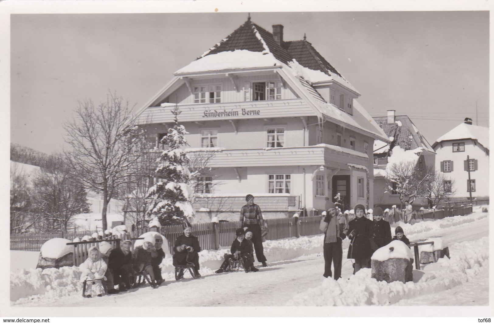 Foto Karte Carte Photo Kinderheim Berne Hinterzarten - Hinterzarten