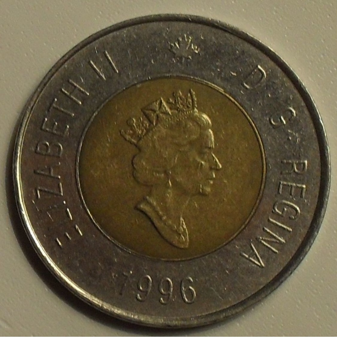 1996 - Canada - 2 DOLLARS, ELIZABETH II, KM 270 - Canada