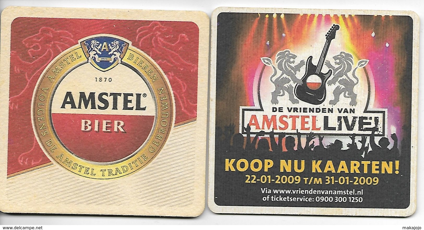 Viltje Amstel - Sous-bocks