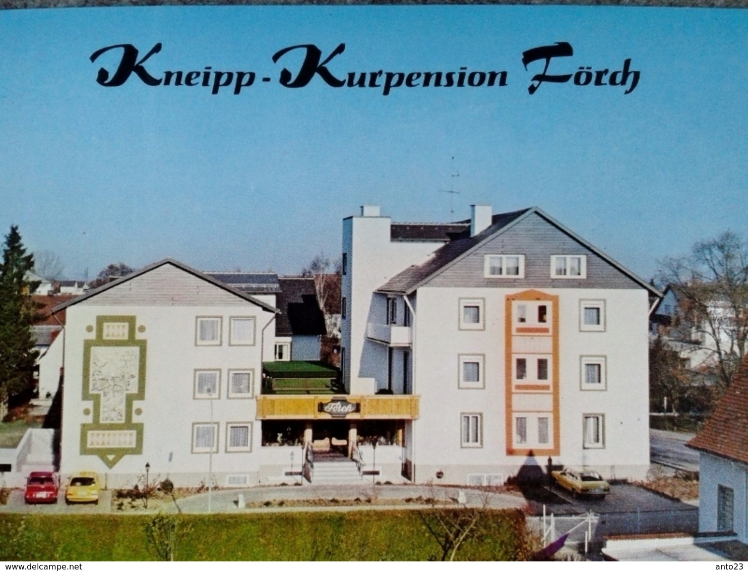 AK Bad Wörishofen, Gasthaus Kneipp-Kurpension Förch, Innenansicht, Irsinger Strasse 15 - Bad Woerishofen