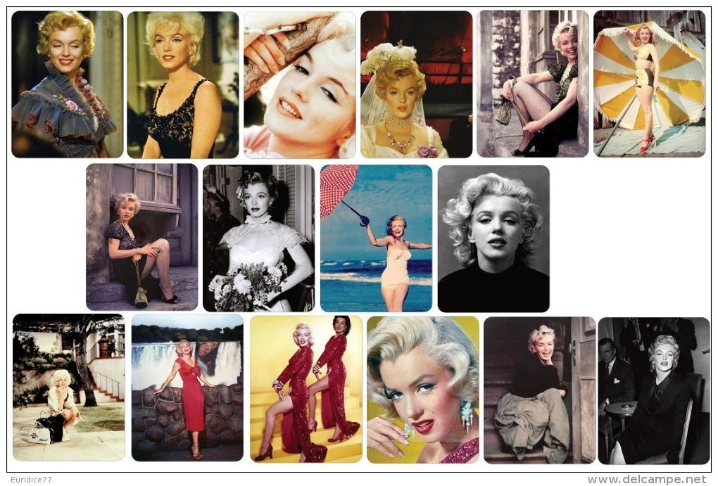 Legends Of Cinema - Marilyn Monroe Collection (160 Differents ) Pocket Calendar - Year 2014 - Tamaño Pequeño : 2001-...