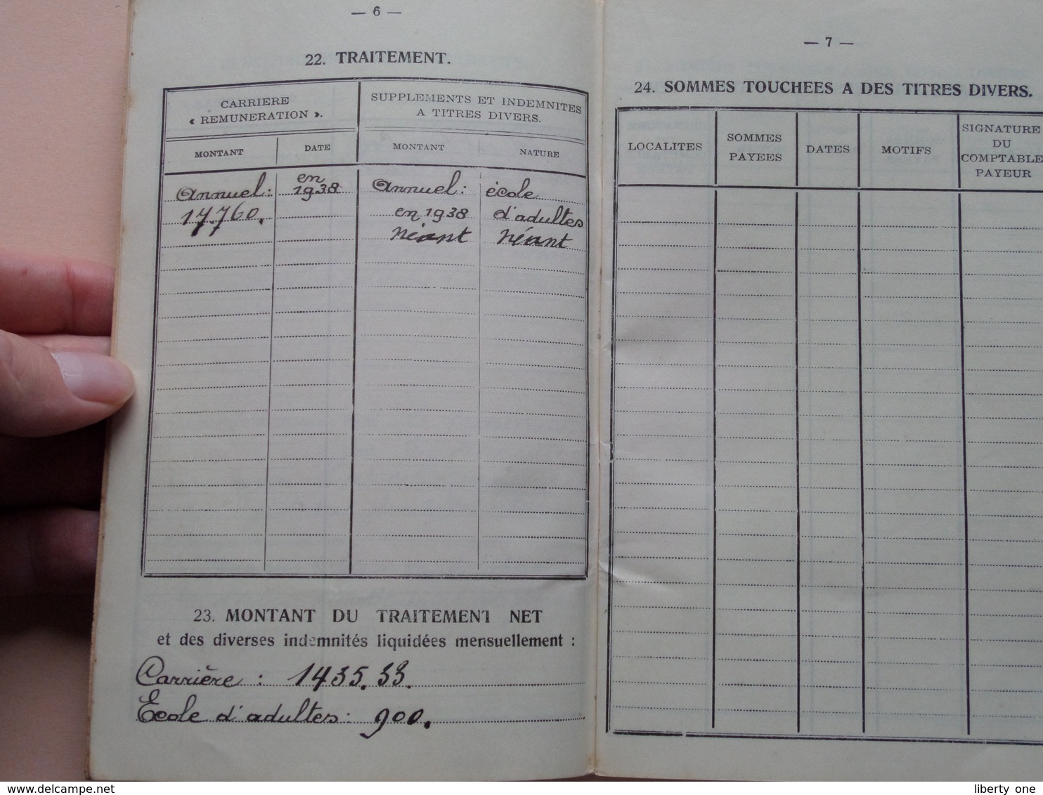 Livret De MOBILISATION Civile ( TONET Ernest - Namur 1908 ) Gelbressée Anno 1928/35 ( Détail Zie / Voir Photo ) ! - Documents