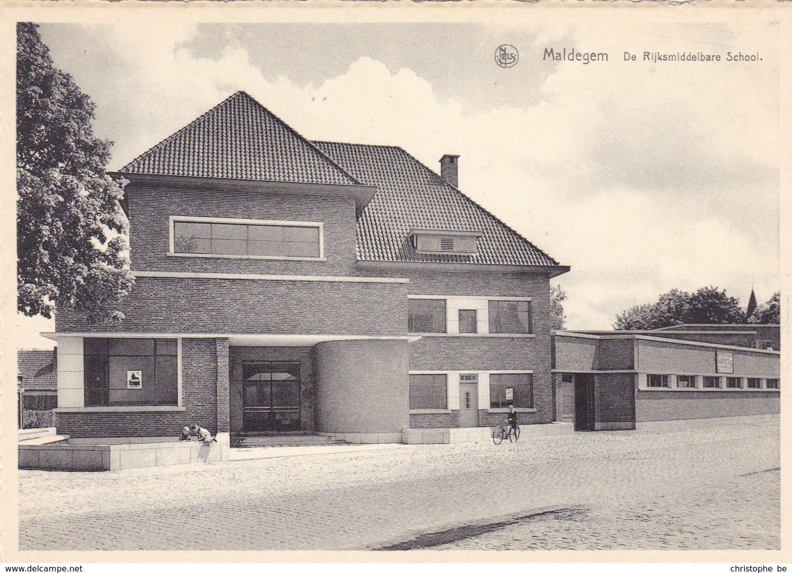 Maldegem, Maldeghem, Middelbare Rijksmiddelbare School (pk42358) - Maldegem