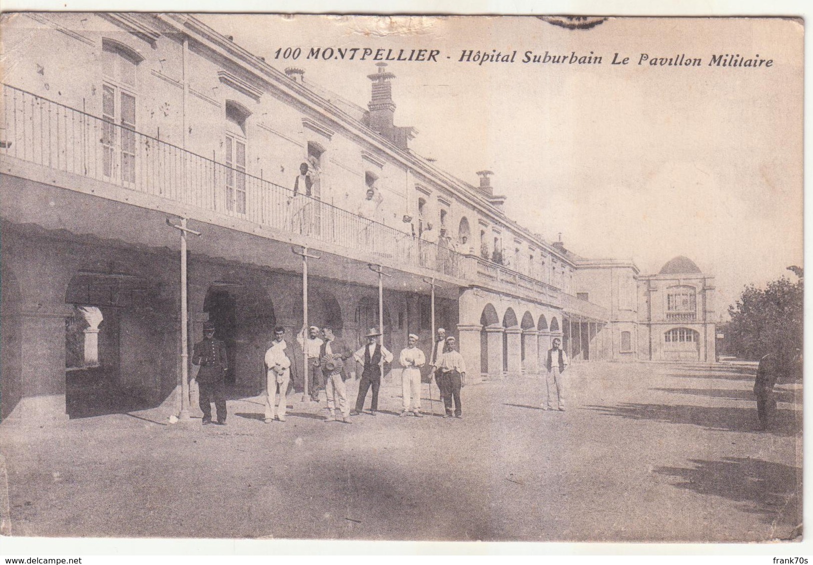 34-.Montpellier - Hôpital Suburbain, Le Pavillon Militaire. SP366 - Montpellier