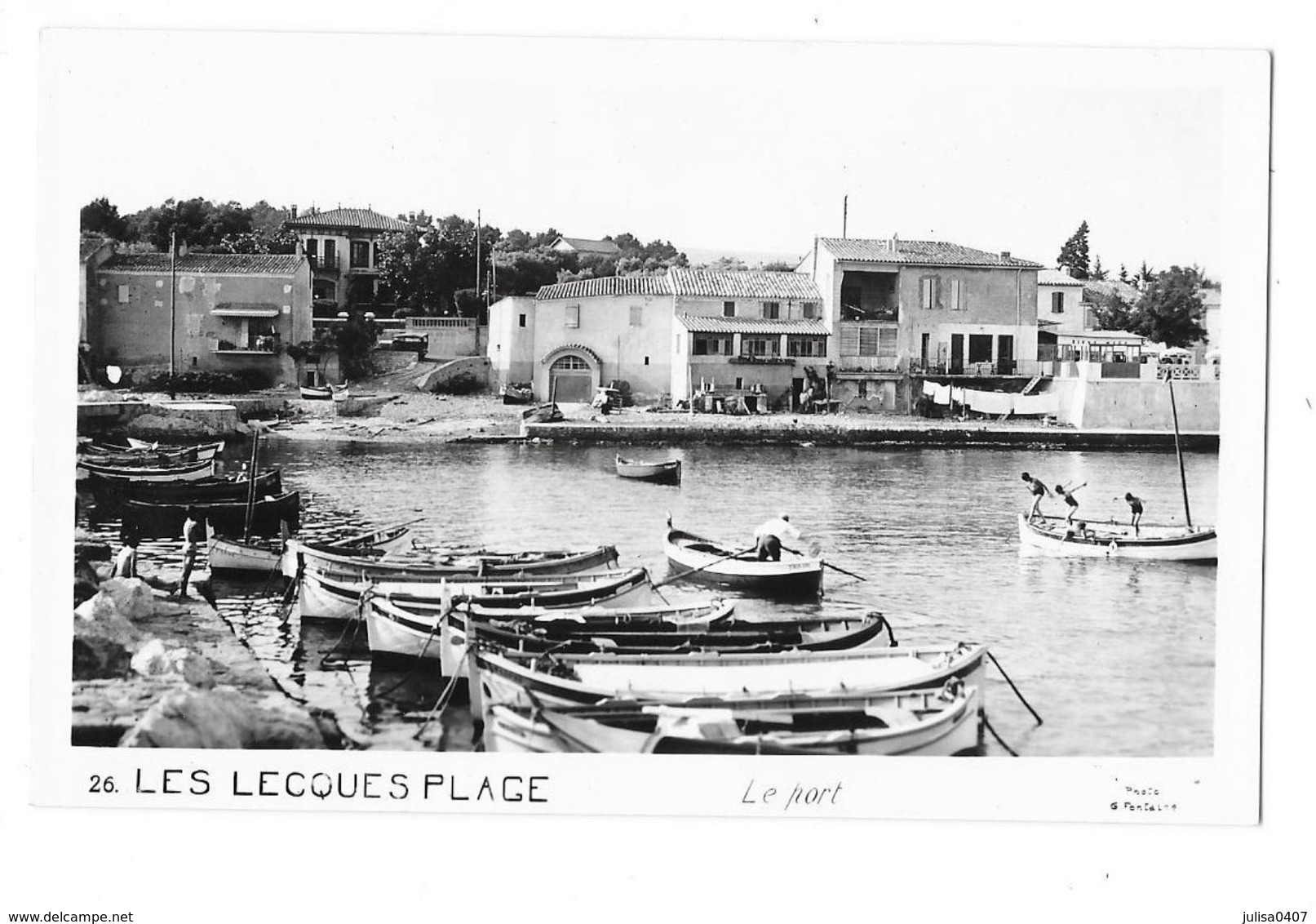 LES LECQUES PLAGE (83) Vue Du Port - Les Lecques