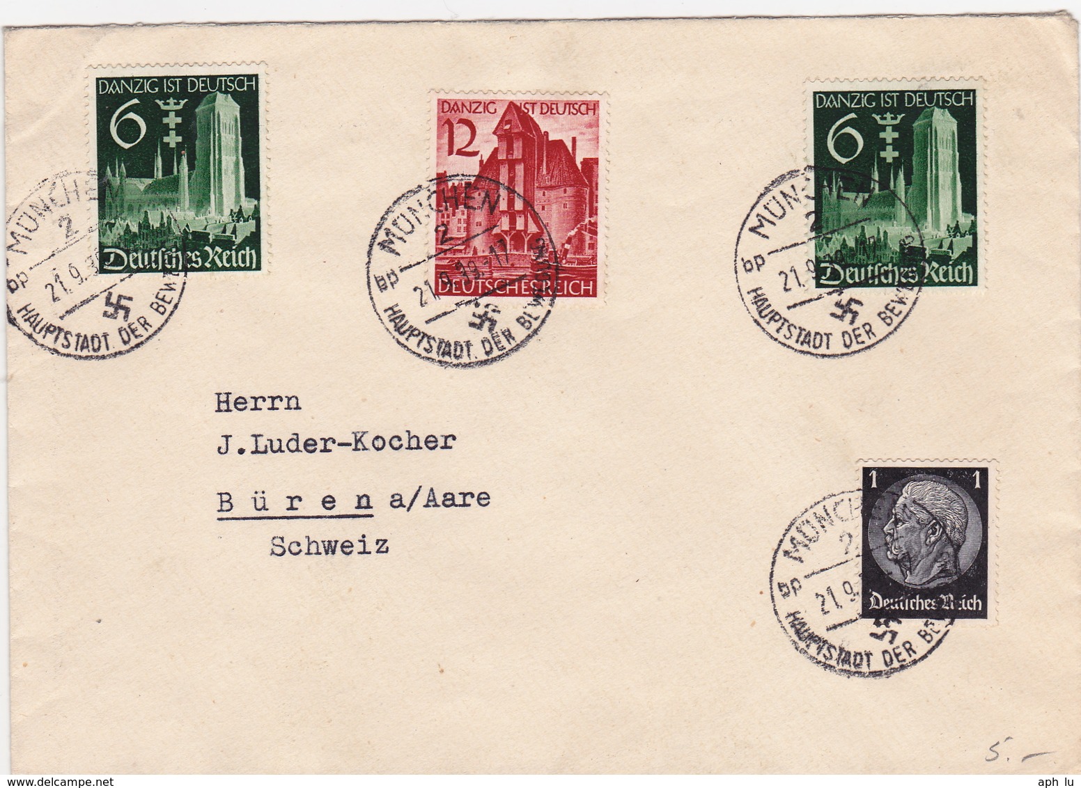 Brief Von München (br2890) - Briefe U. Dokumente