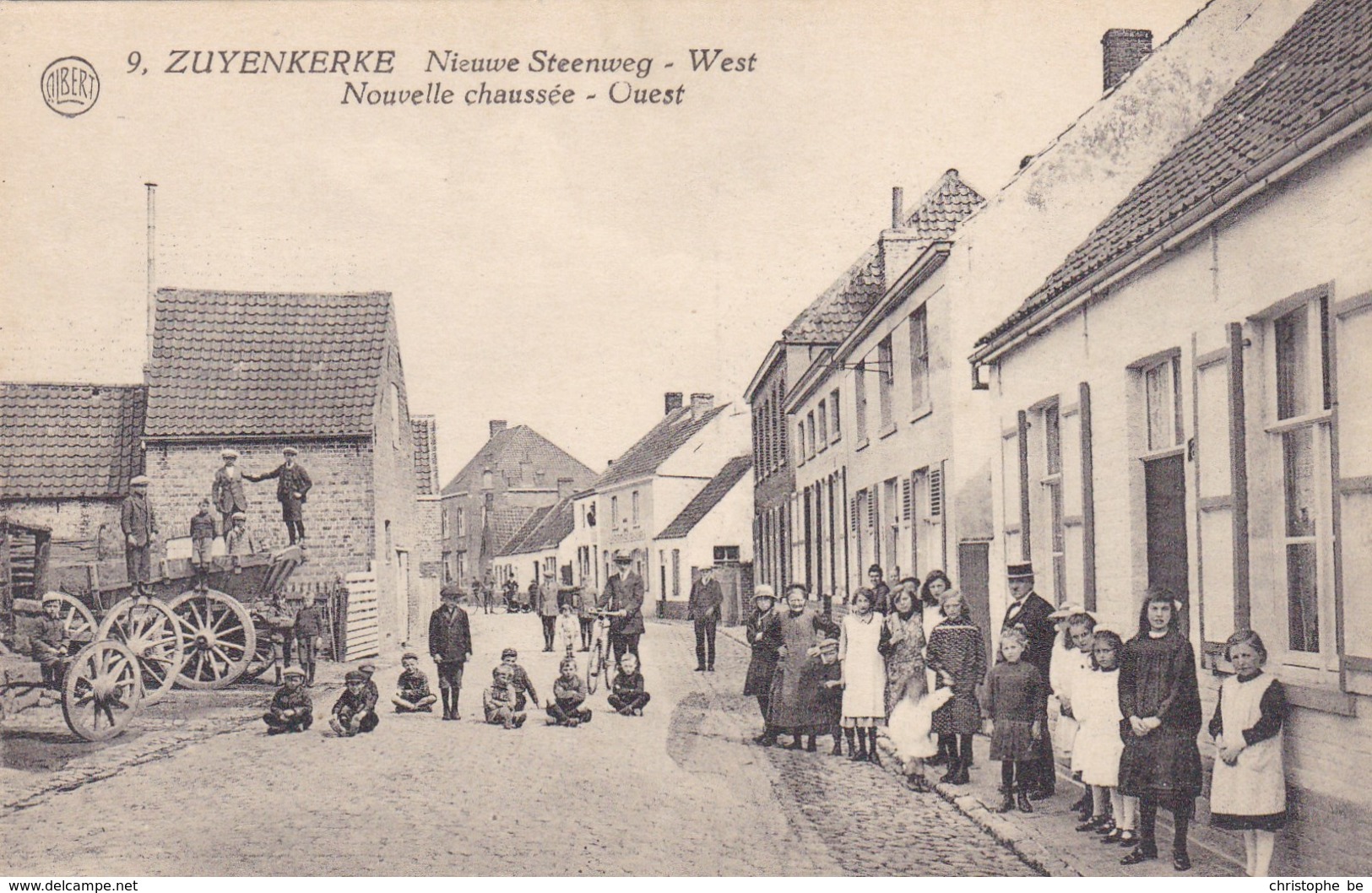 Zuienkerke, Zuyenkerke, Nieuwe Steenweg West (pk42394) - Zuienkerke