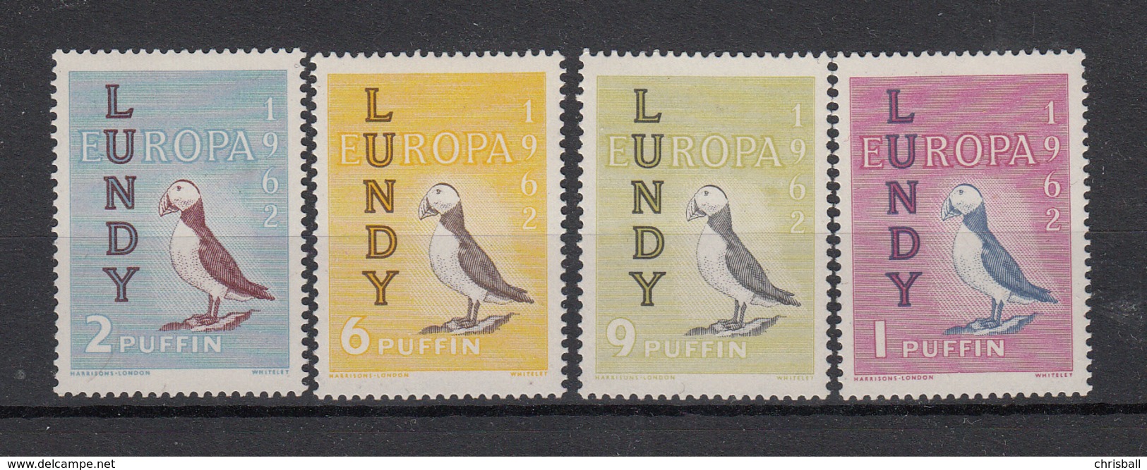 Lundy  - Europa 1962  Mounted Mint - Local Issues