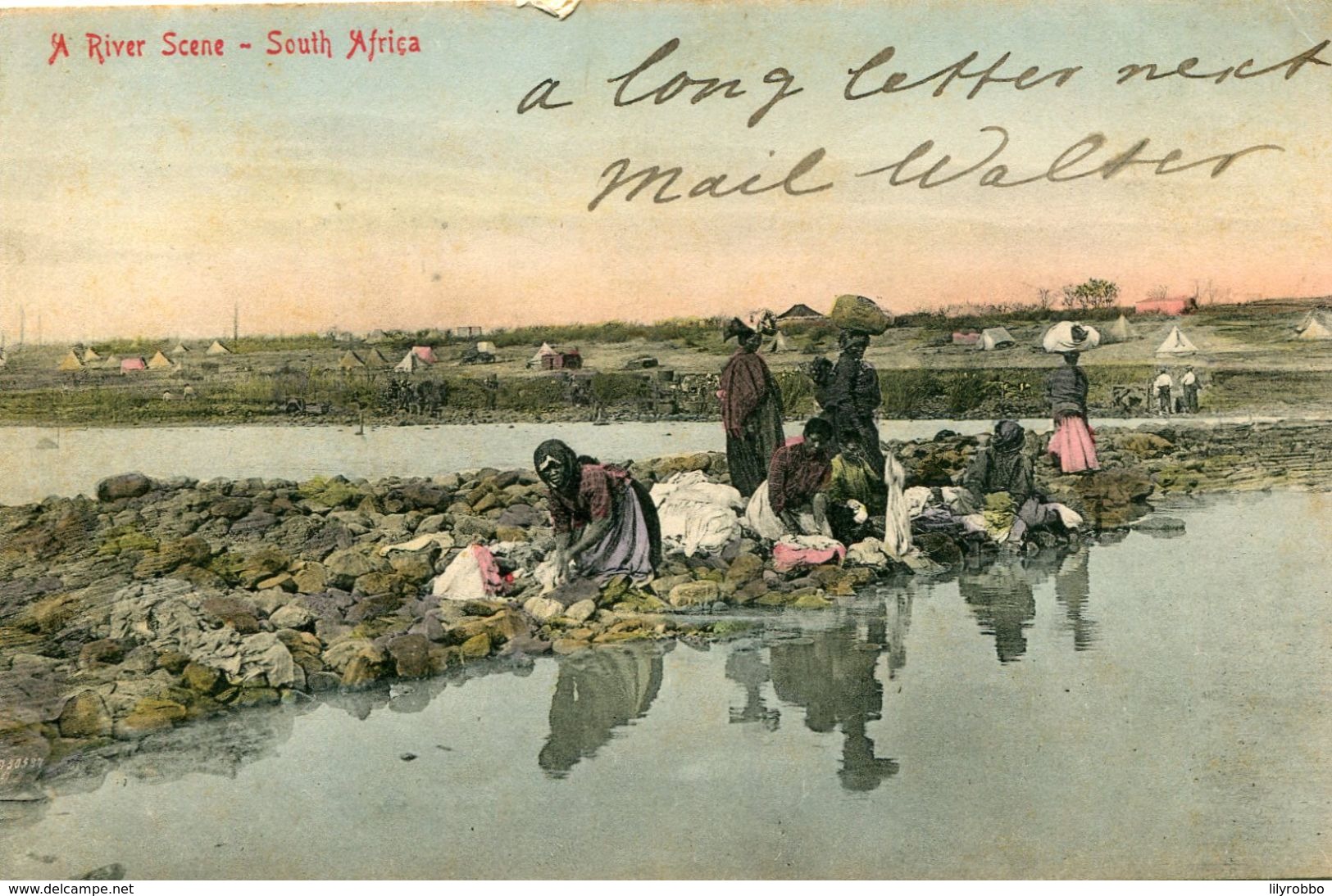 SOUTH AFRICA - A River Scene - VG Ethnic - Afrique Du Sud