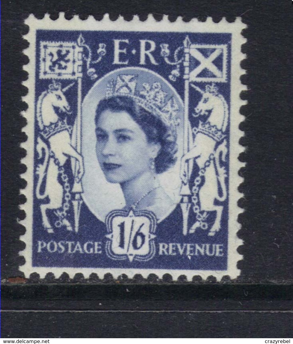 Scotland GB 1967 1/-6d Grey Blue MM SG S 6 ( D17 ) - Scotland