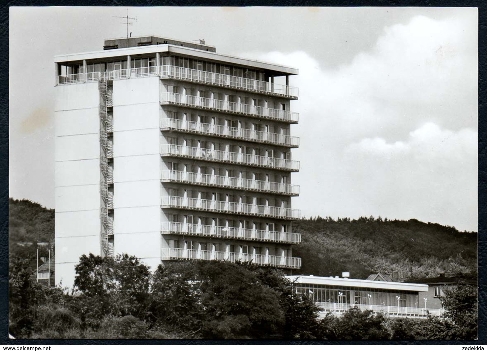 B0969 - Saßnitz Sassnitz - Mitropa Rügen Hotel - Schincke - Schack TOP - Sassnitz