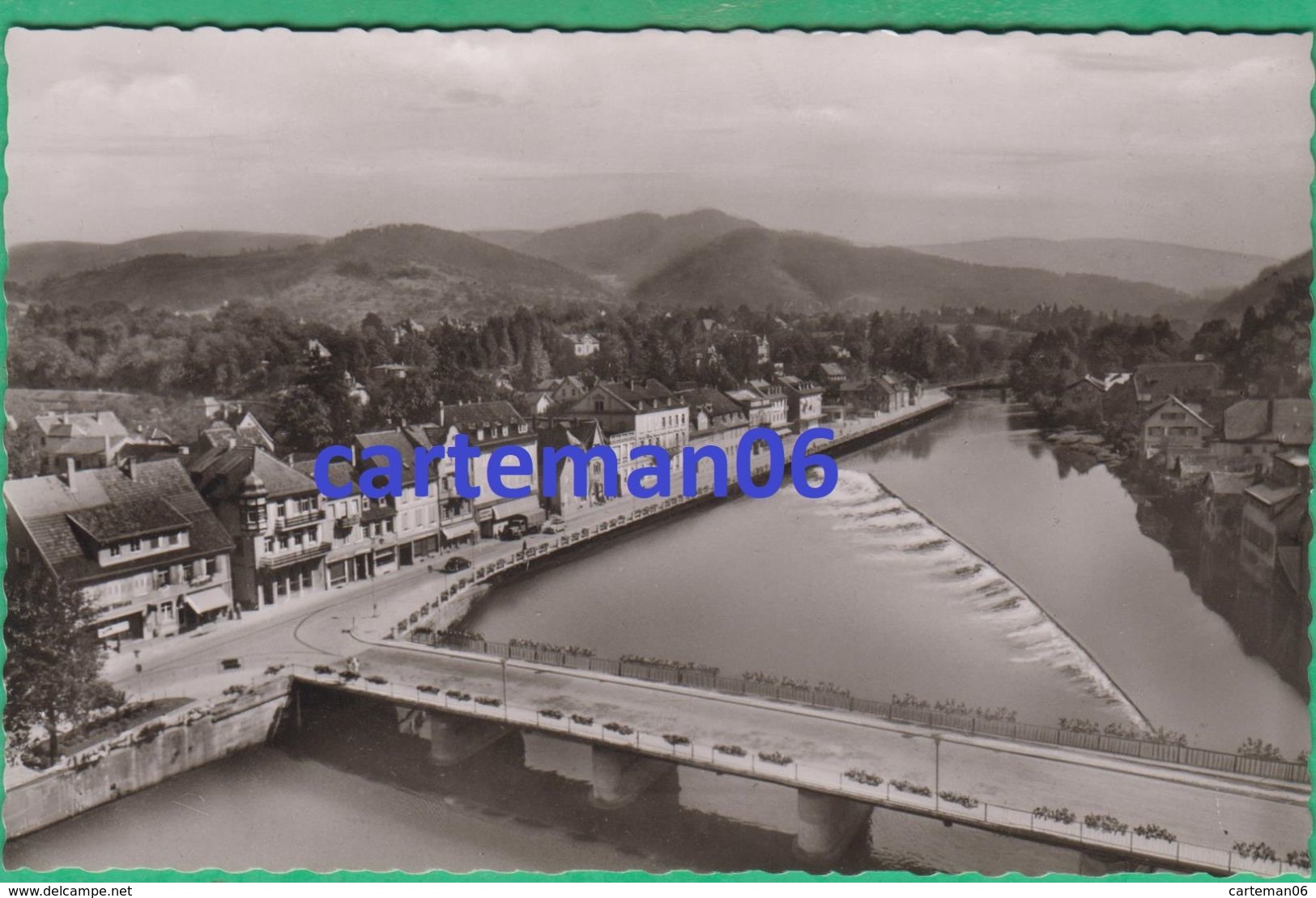 Allemagne - Gernsbach / Murgtal - Blick Auf Die Igelbachstasse Mit Der Murg - Gernsbach