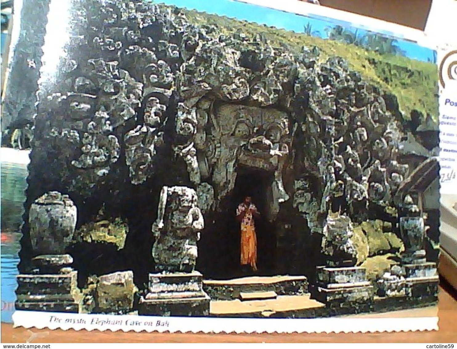 INDONESIA MYSTIC ELEPHANT CAVE  BALI VB1977  GN21028 - Indonesia