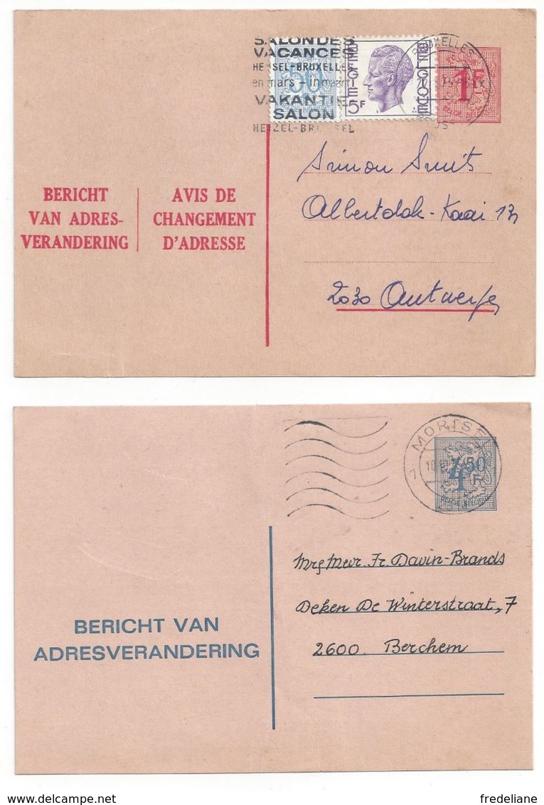 POSTKAART - Avis Changement Adresse