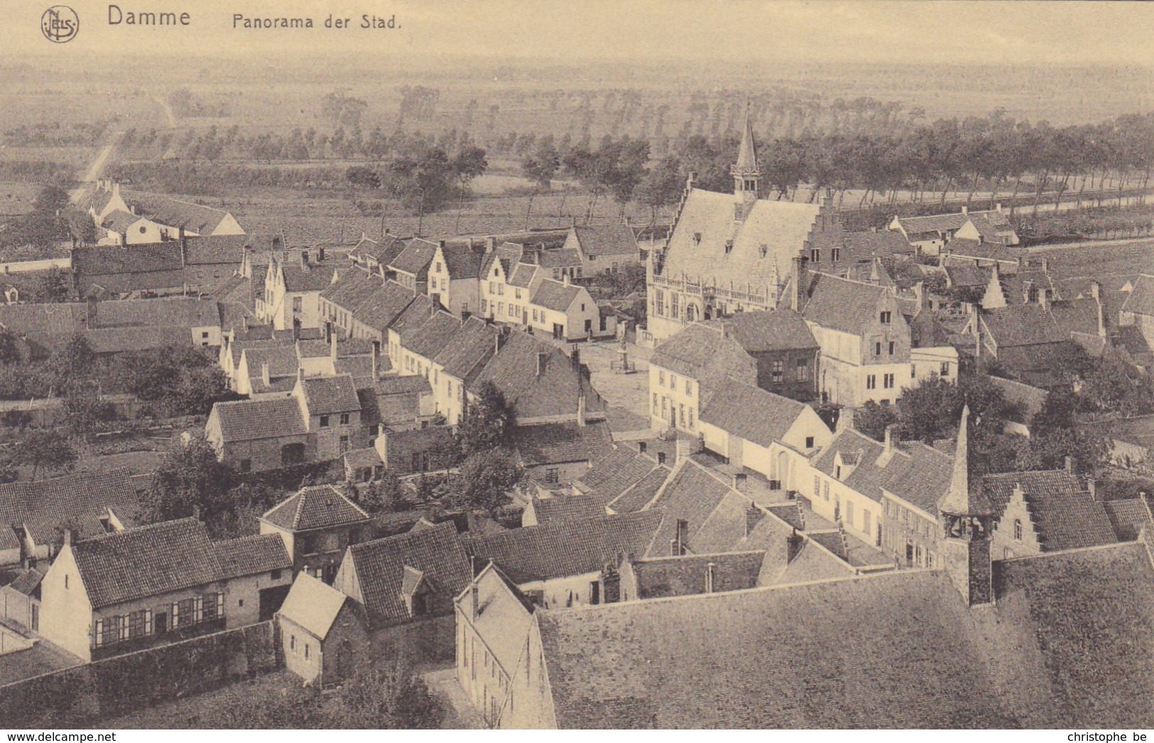 Damme,  Panorama Der Stad (pk42413) - Damme