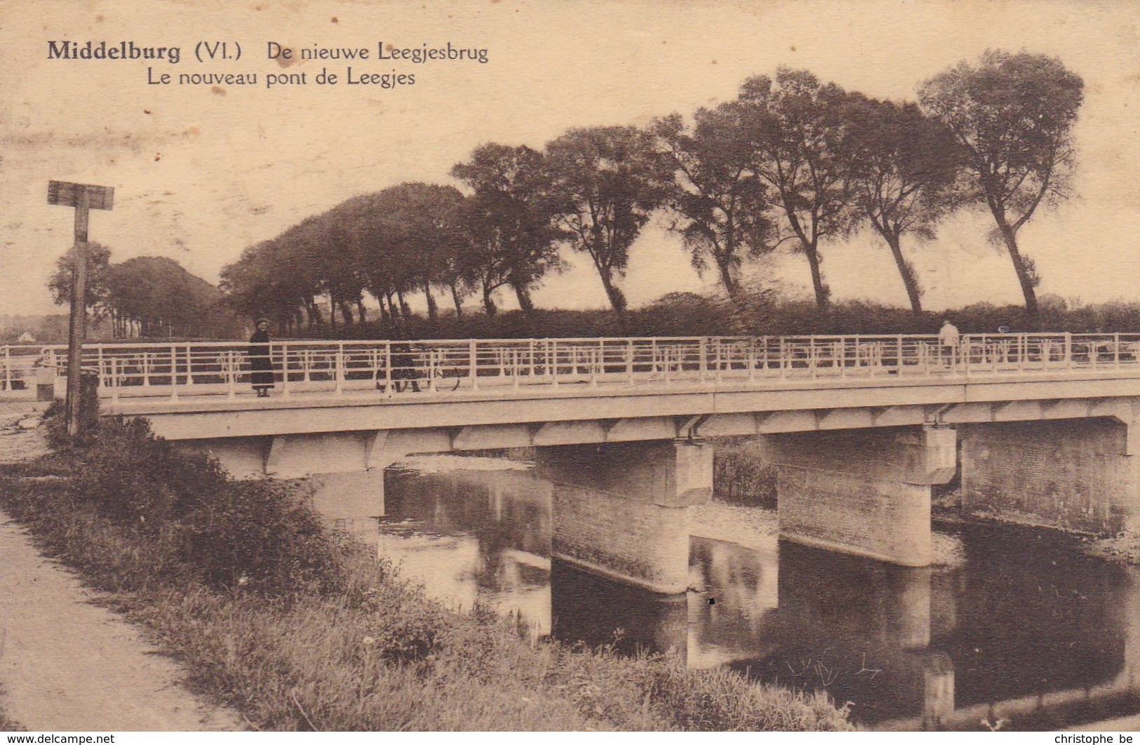 MIddelburg, Vlaanderen, De Nieuwe Leegjesbrug (pk42438) - Maldegem