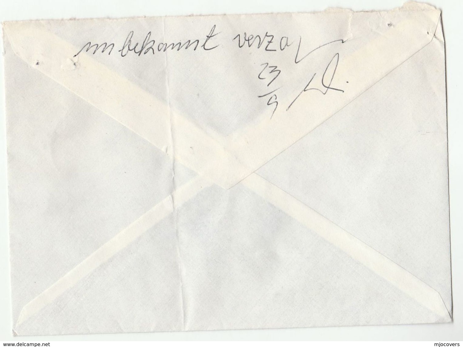 1976 West BERLIN COVER HOCKEY Stamps With ZURUCK RETURNED Post Marking Sport Germany - Jockey (sobre Hierba)