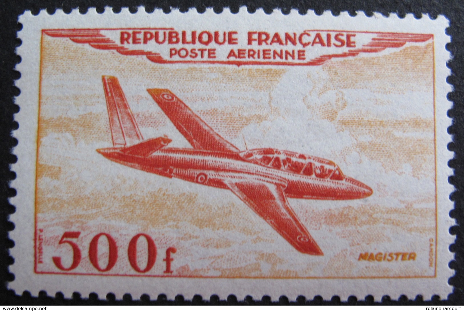 Lot FD/491 - 1954 - POSTE AERIENNE - MAGISTER - N°32 - NEUF* - Cote : 110,00 € - 1927-1959 Mint/hinged