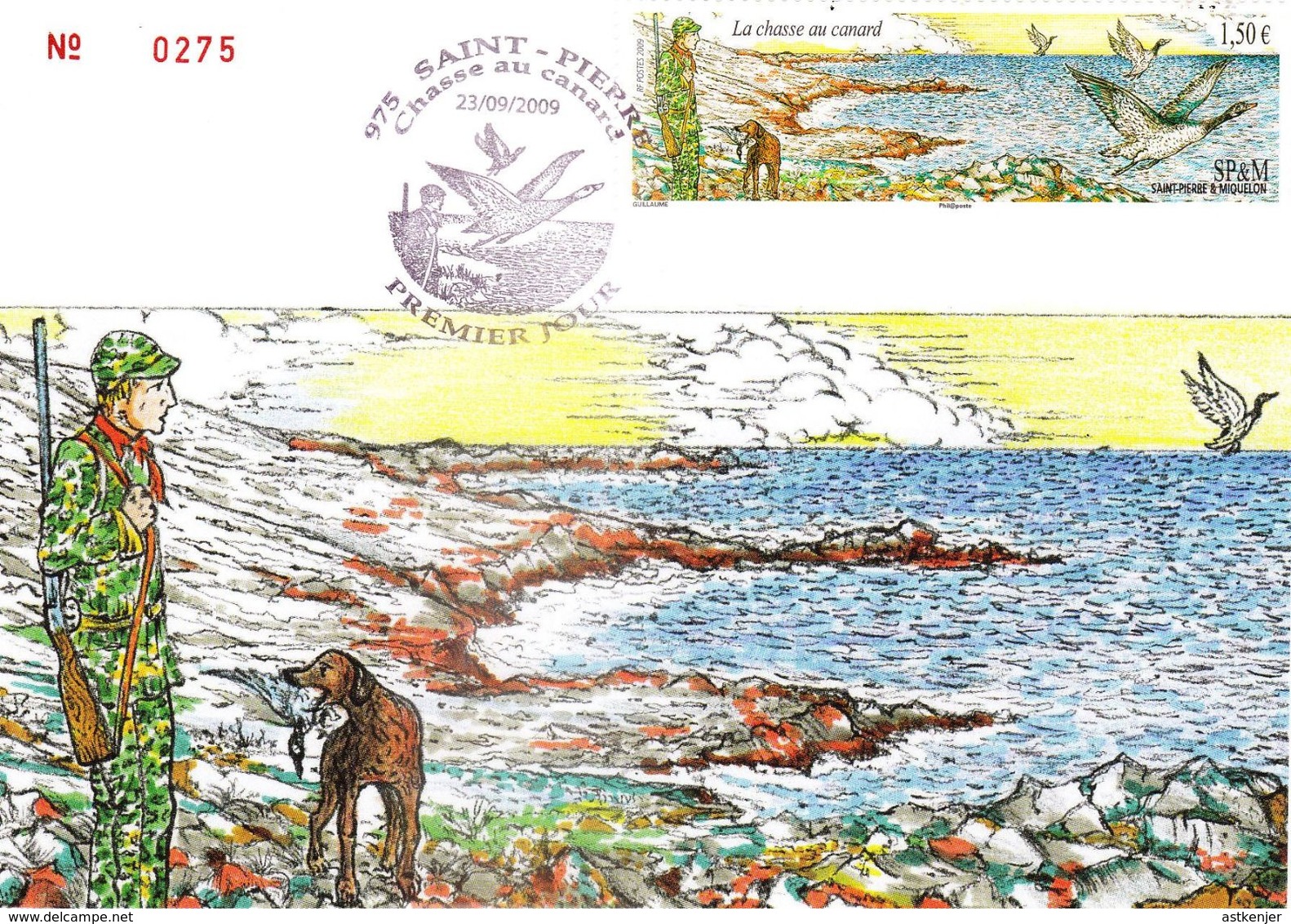 SAINT PIERRE ET MIQUELON (SPM) - CARTE (CM) De 2009 N° 957 - Maximumkaarten