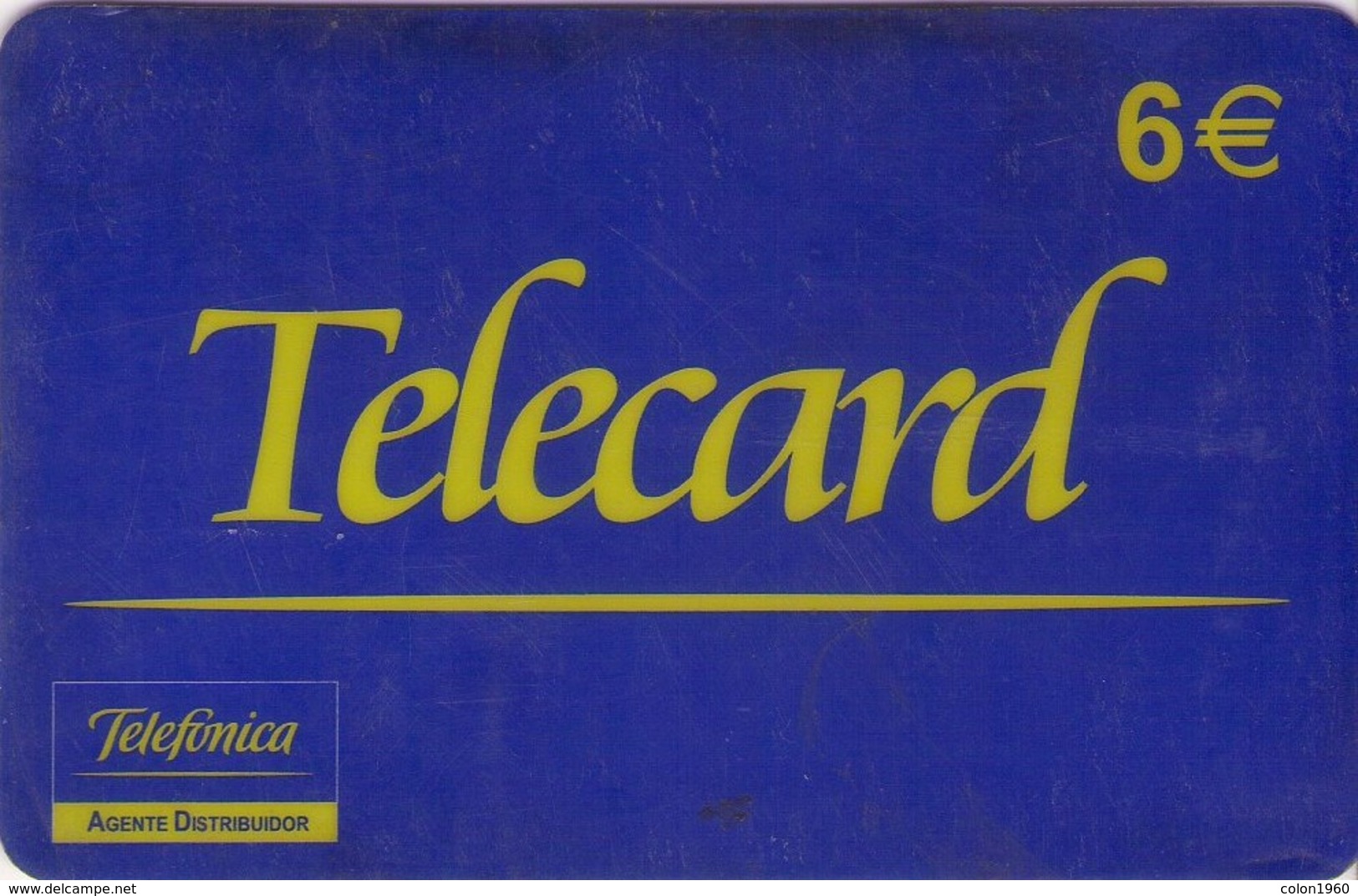ESPAÑA. ES-PRE-TEA-0082. TELEFONICA - TELECARD. 6€. (129P) - Telefonica