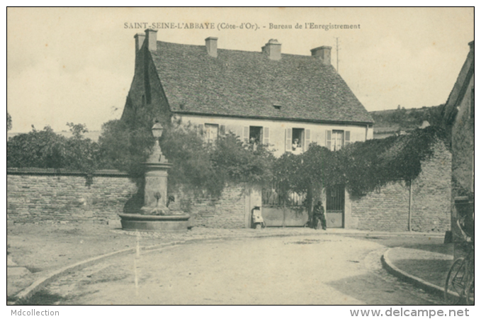 21 SAINT SEINE L'ABBAYE / Bureau De L'enregistrement / - Autres & Non Classés