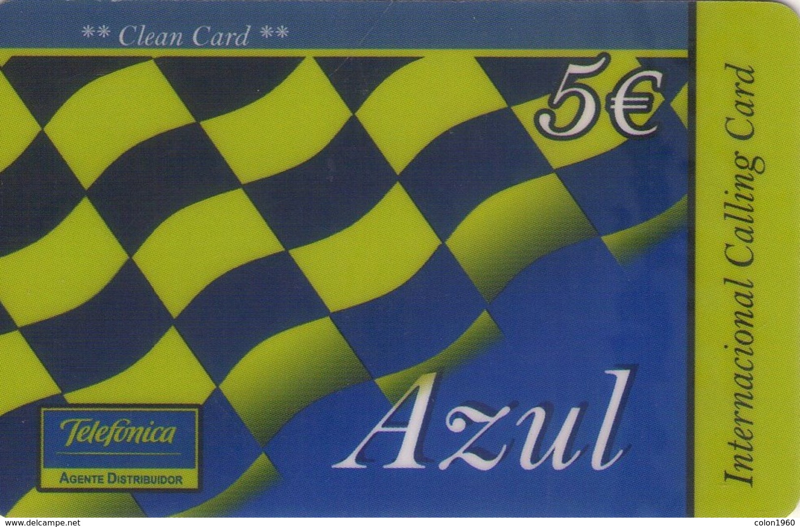 ESPAÑA. ES-PRE-TEA-0020A. AZUL. 5E. (150P) - Telefonica