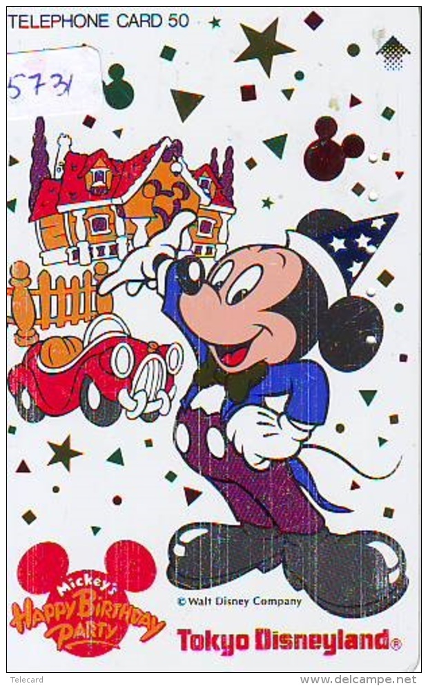 Télécarte Japon /110-147841 - DISNEY - Disneyland - MICKEY &amp; MICKEY Sportif Sport Festival (5731) JAPAN PHONECARD *  - Disney