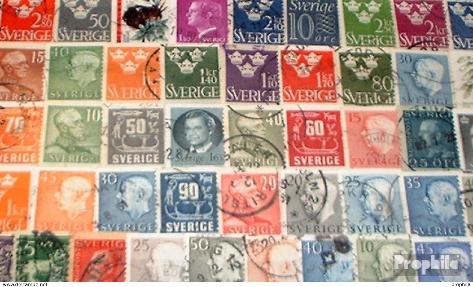 Schweden 50 Verschiedene Marken - Verzamelingen