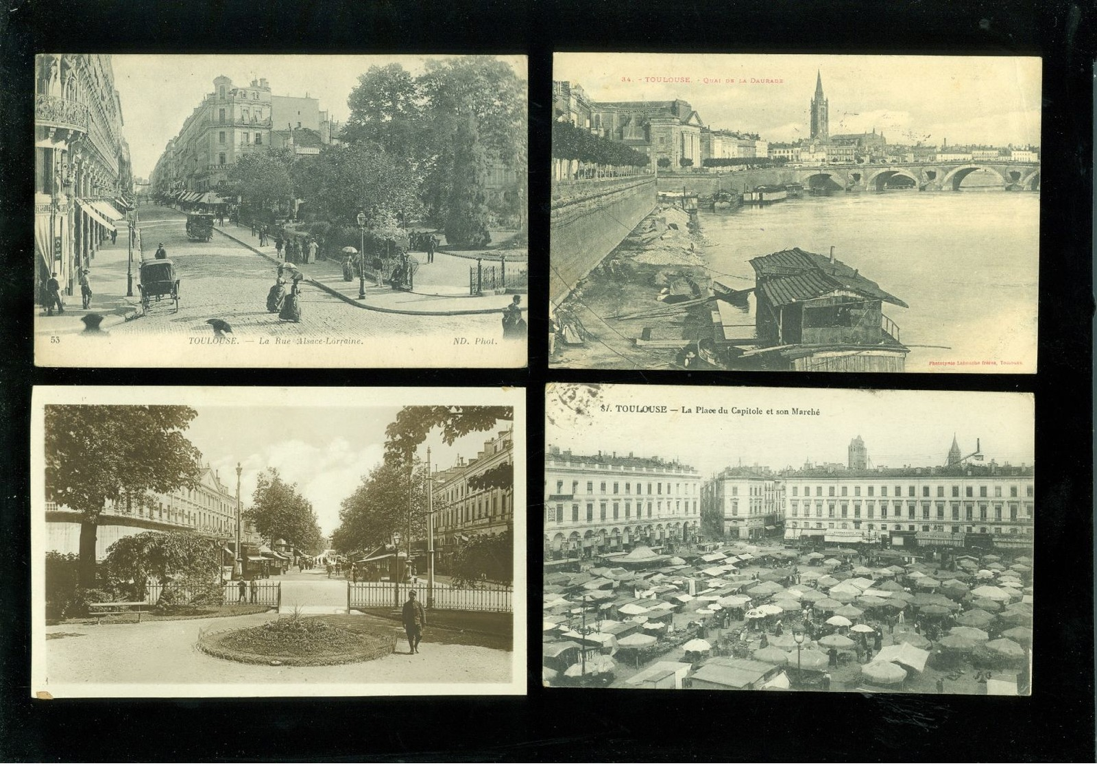 Beau Lot De 60 Cartes Postales De France  Toulouse      Mooi Lot Van 60 Postkaarten Van Frankrijk Toulouse   -  60 Scans - 5 - 99 Cartes