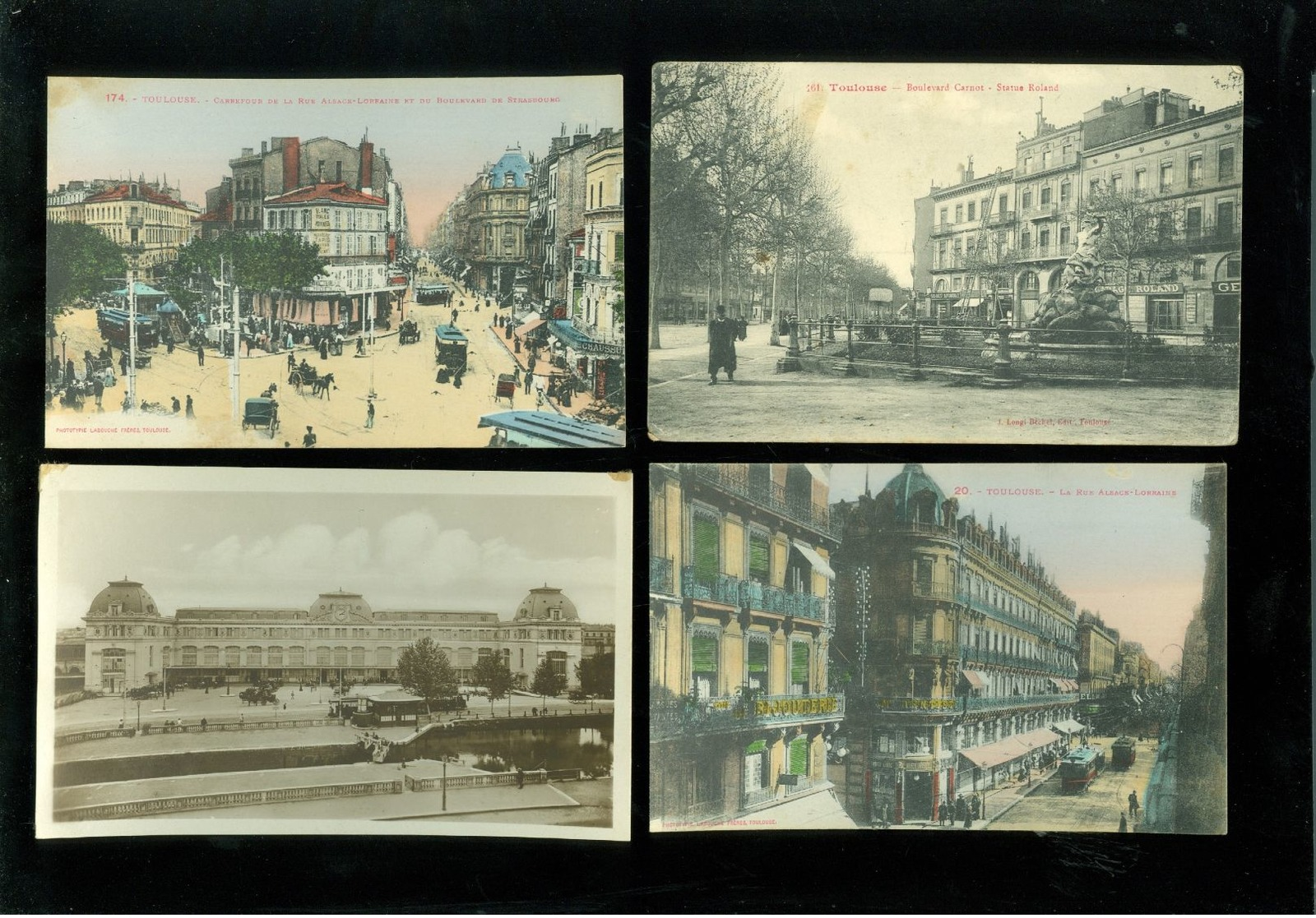 Beau lot de 60 cartes postales de France  Toulouse      Mooi lot van 60 postkaarten van Frankrijk Toulouse   -  60 scans