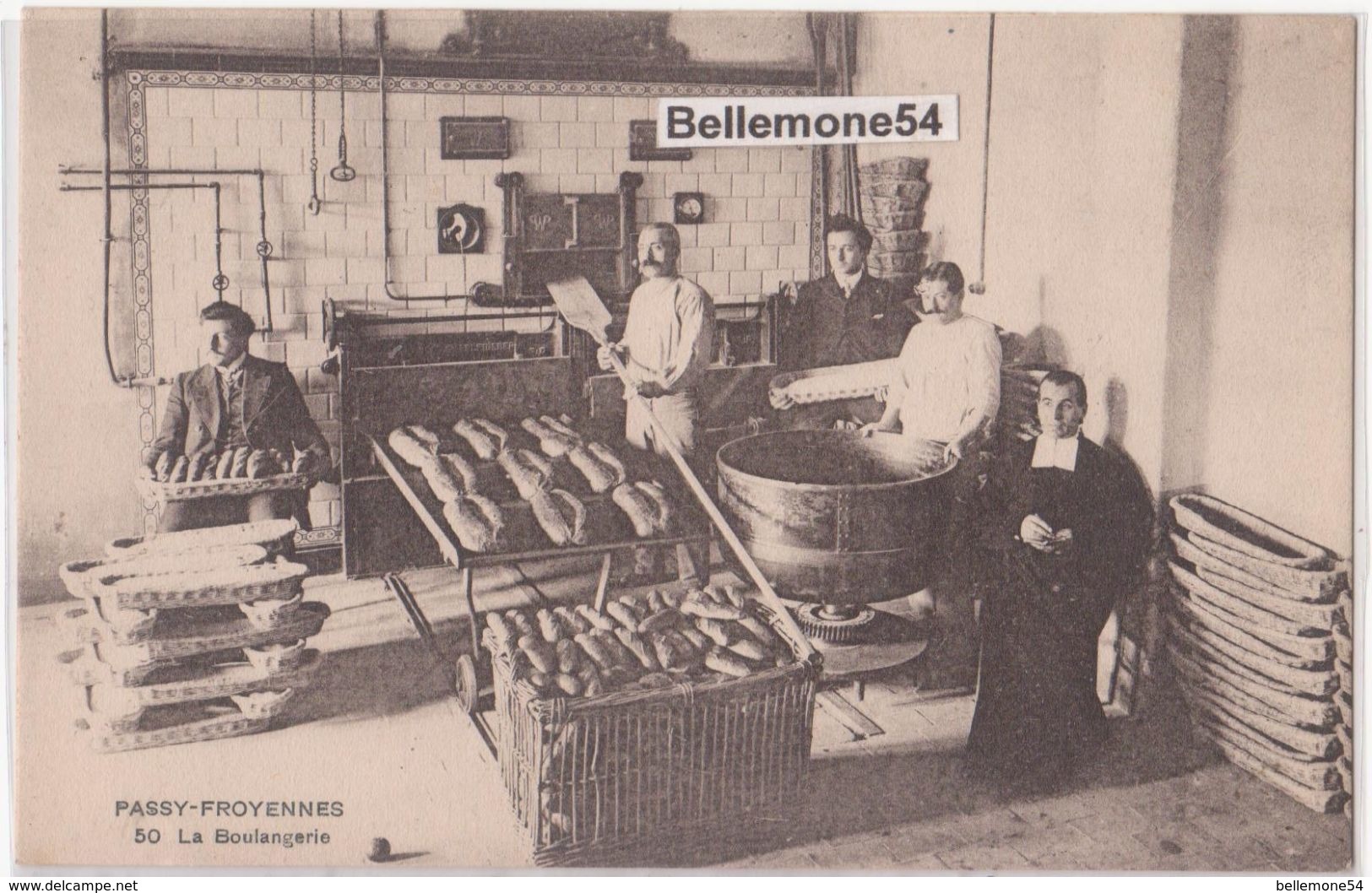 Cpa Belgique -passy- Froyennes  - La Boulangerie  ( Voir Scan Recto-verso) - Tournai