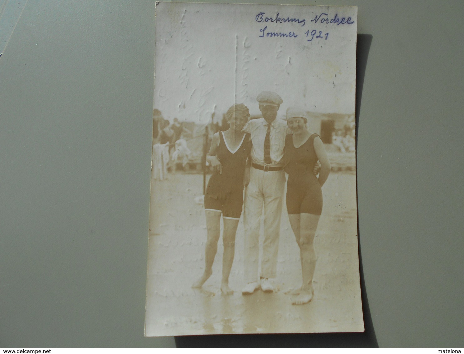 ALLEMAGNE BASSE SAXE BORKUM NORDSEE SOMMER 1921   PHOTO - Borkum