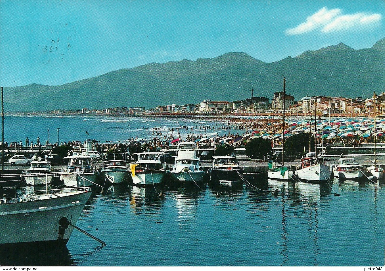 Viareggio (Lucca) Il Porto Con Yachts, Le Port, The Harbour, Der Hafen - Viareggio