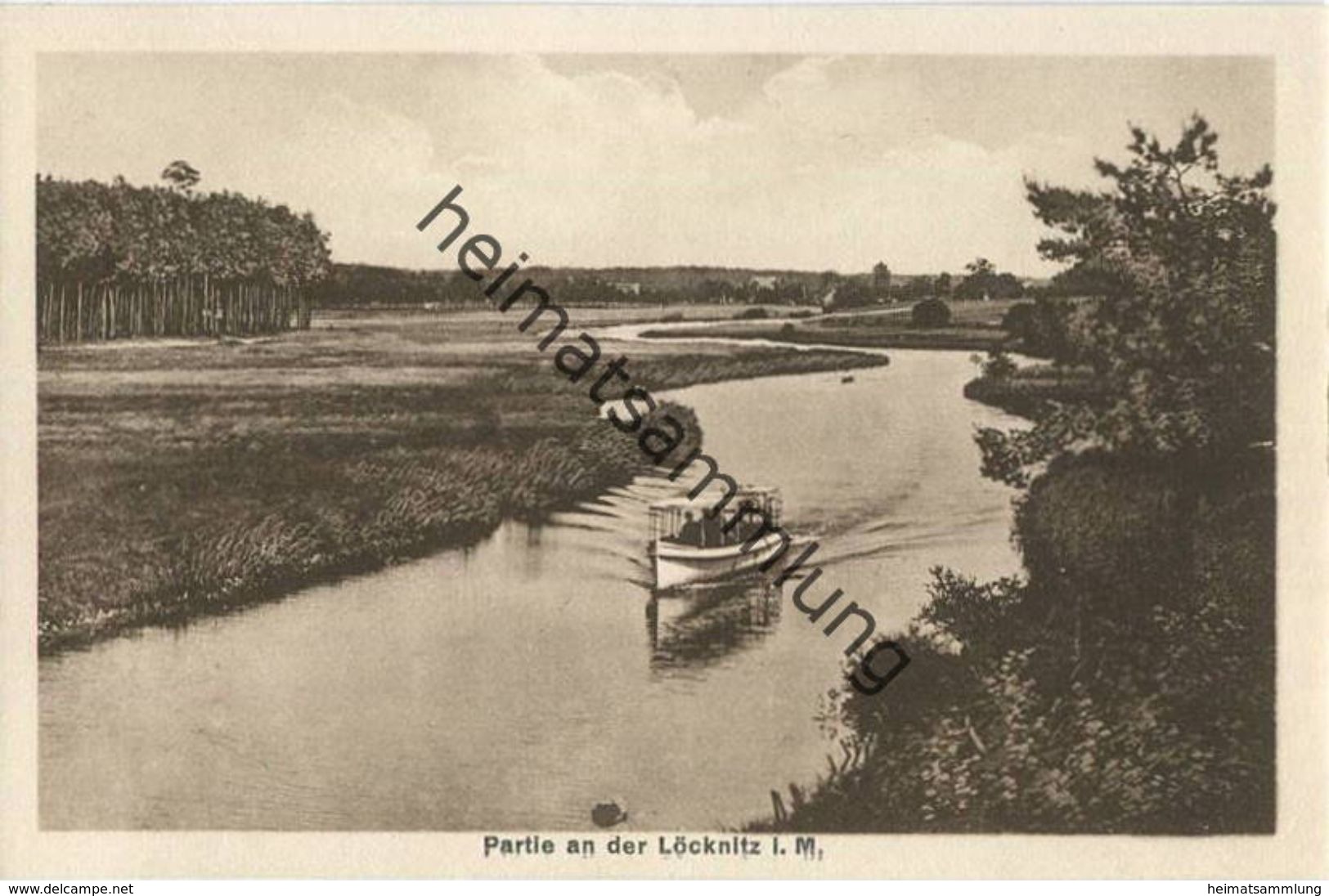 Partie An Der Löcknitz - Verlag W. Mayerheim Berlin 1926 - Erkner