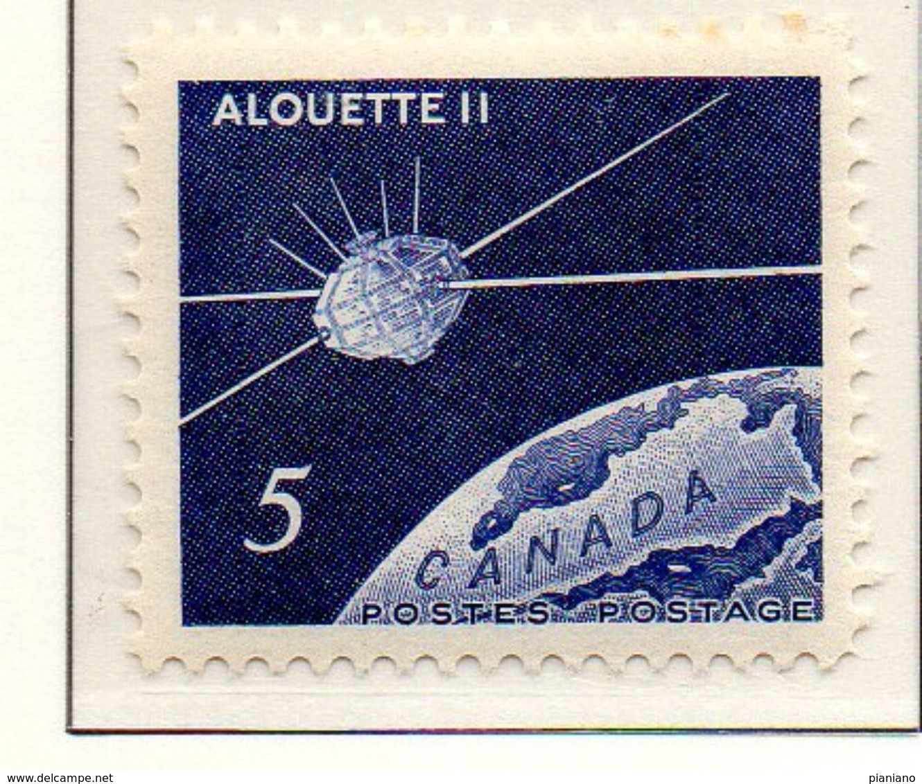 PIA - CANADA - 1966 : Lancio Del Satellite Canadese "Alouette II" - (Yv 369) - North  America