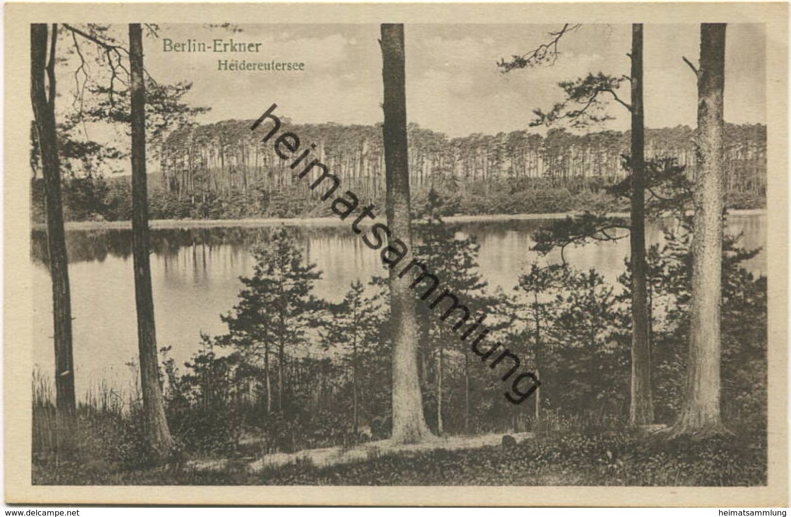Erkner - Heidereuter See 20er Jahre - Erkner