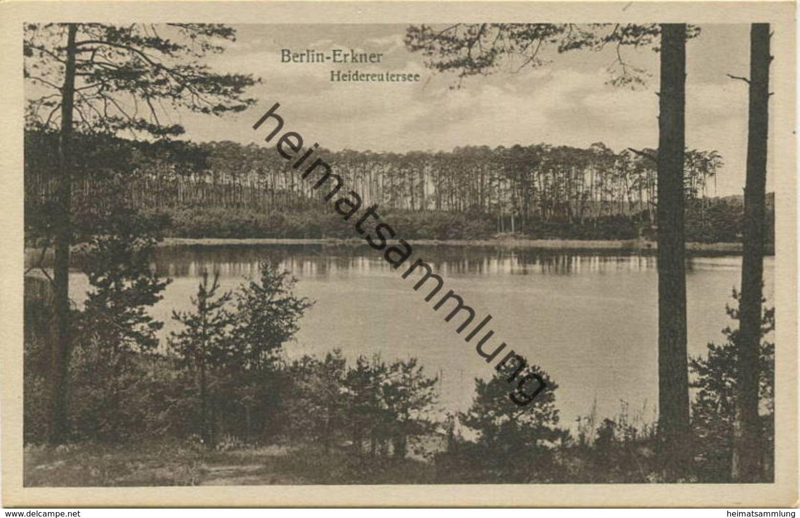 Erkner - Heidereuter See 20er Jahre - Erkner