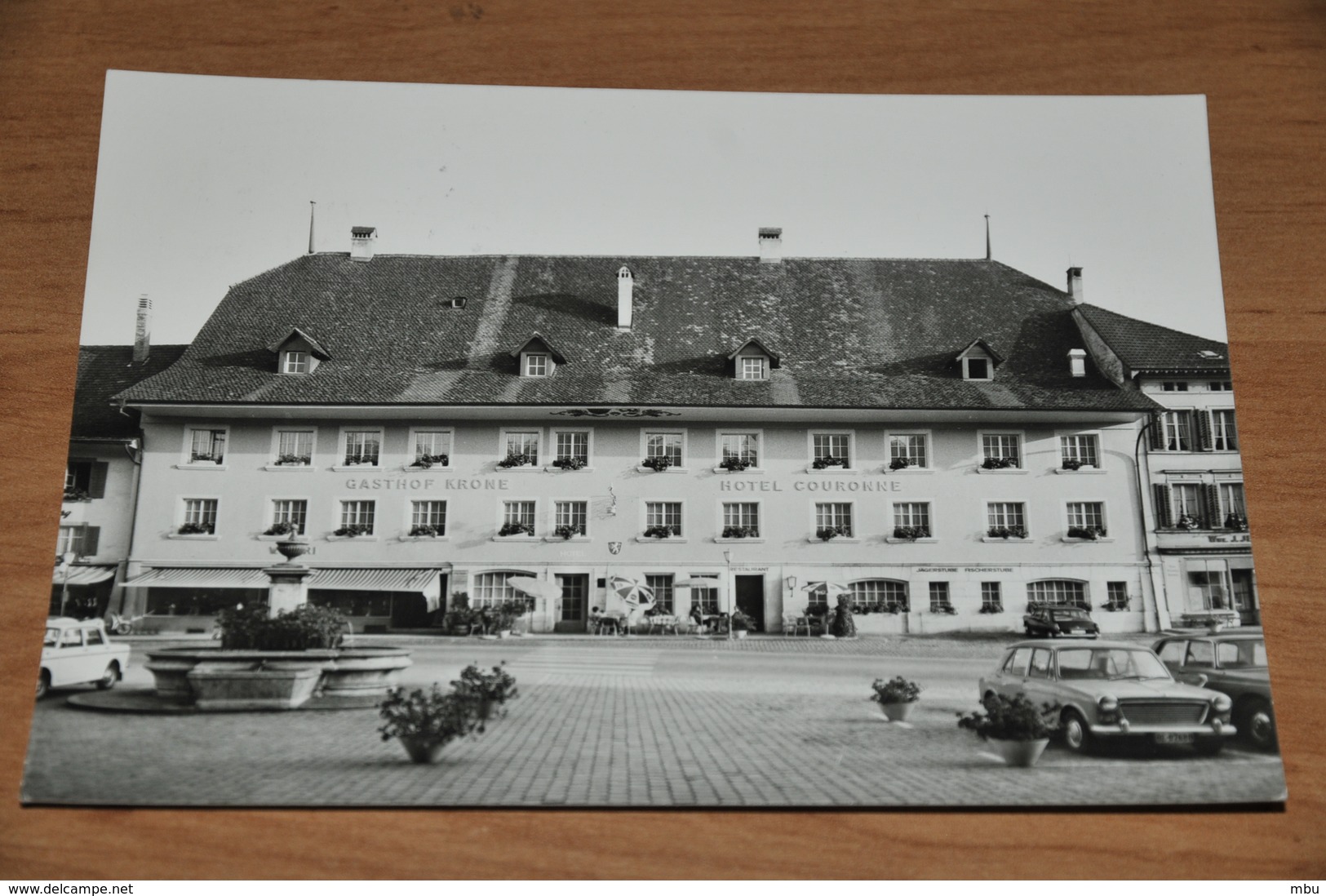 110  Hotel Krone  Aarberg - 1970 - Aarberg