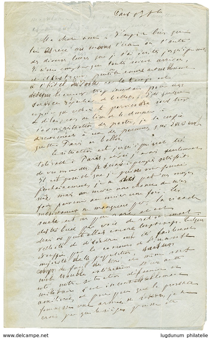 185 PLI CONFIE - "LE JEAN BART N°1" : Paire 10c(n°28) Obl. GC 4034 + TROYES 16 Oct 70 Sur Lettre Avec Texte Daté 13 Oct  - Altri & Non Classificati