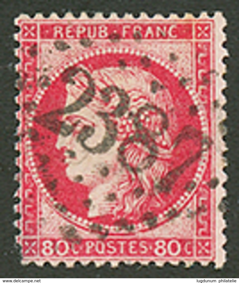 354 80c CERES (pd) Obl. GC 2387 De MONACO. Rare Sur 80c. Frappe Superbe. - Altri & Non Classificati