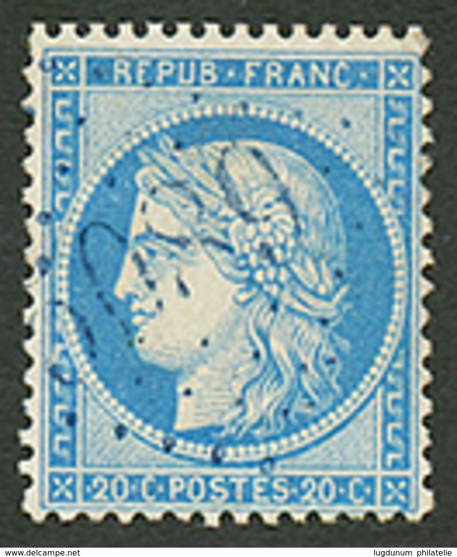 362 GC 5089 Bleu De JAFFA Sur 20c SIEGE(n°37). Pas Courant Sur Ce Timbre. TB. - Other & Unclassified