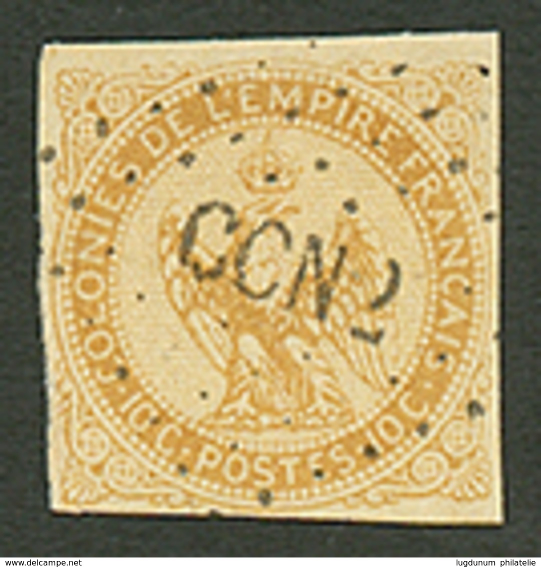 380 COLONIES GENERALES 10c AIGLE Obl. CCN2. Superbe. - Autres & Non Classés