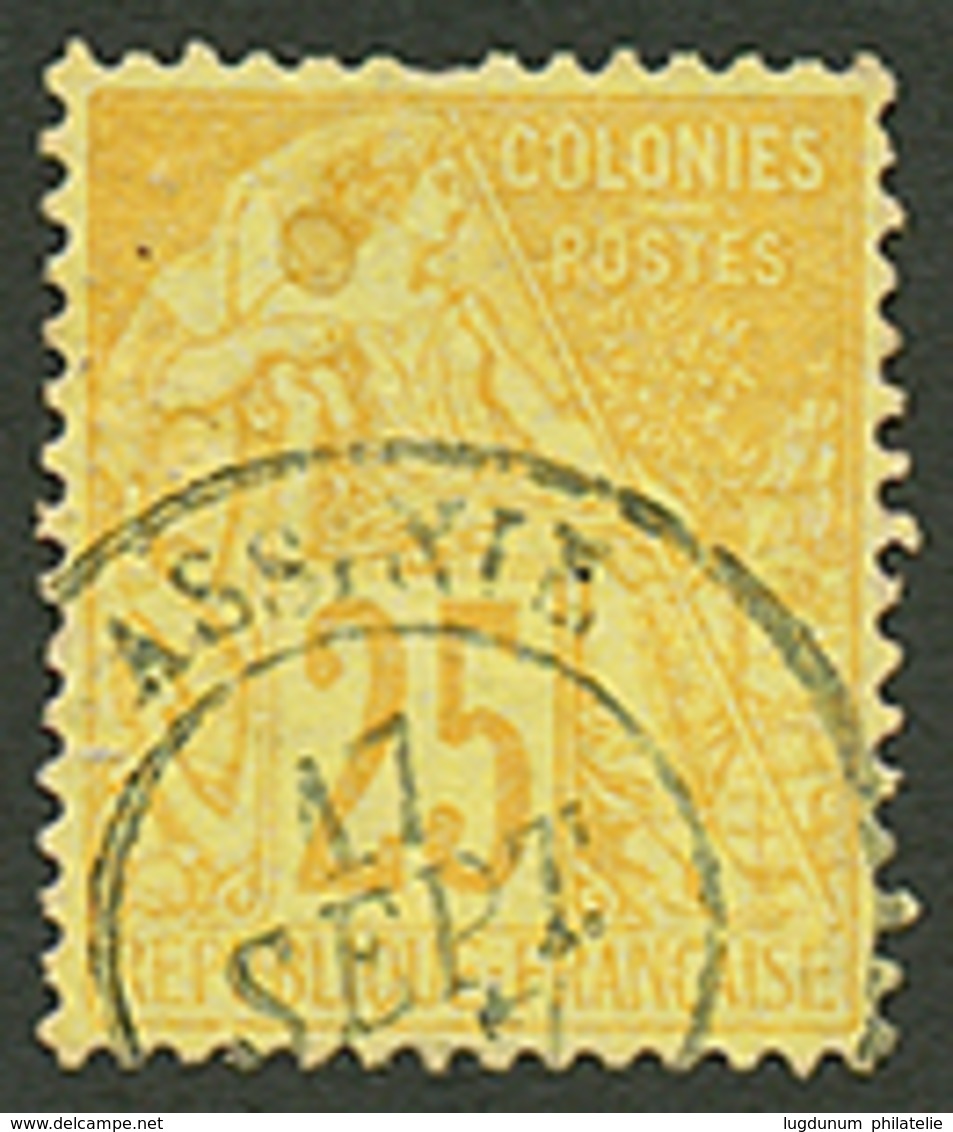 514 PRECURSEUR : COLONIES GENERALES 25c Obl. ASSINIE. TB. - Other & Unclassified